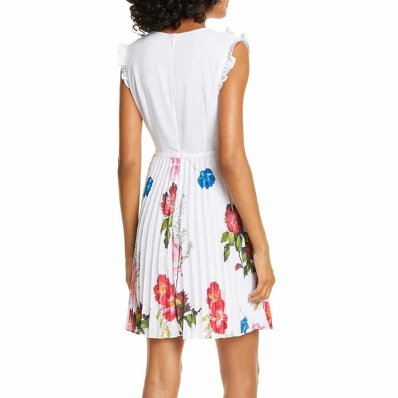 Ted Baker Romanna Floral pleat dress - Picture 2 of 7